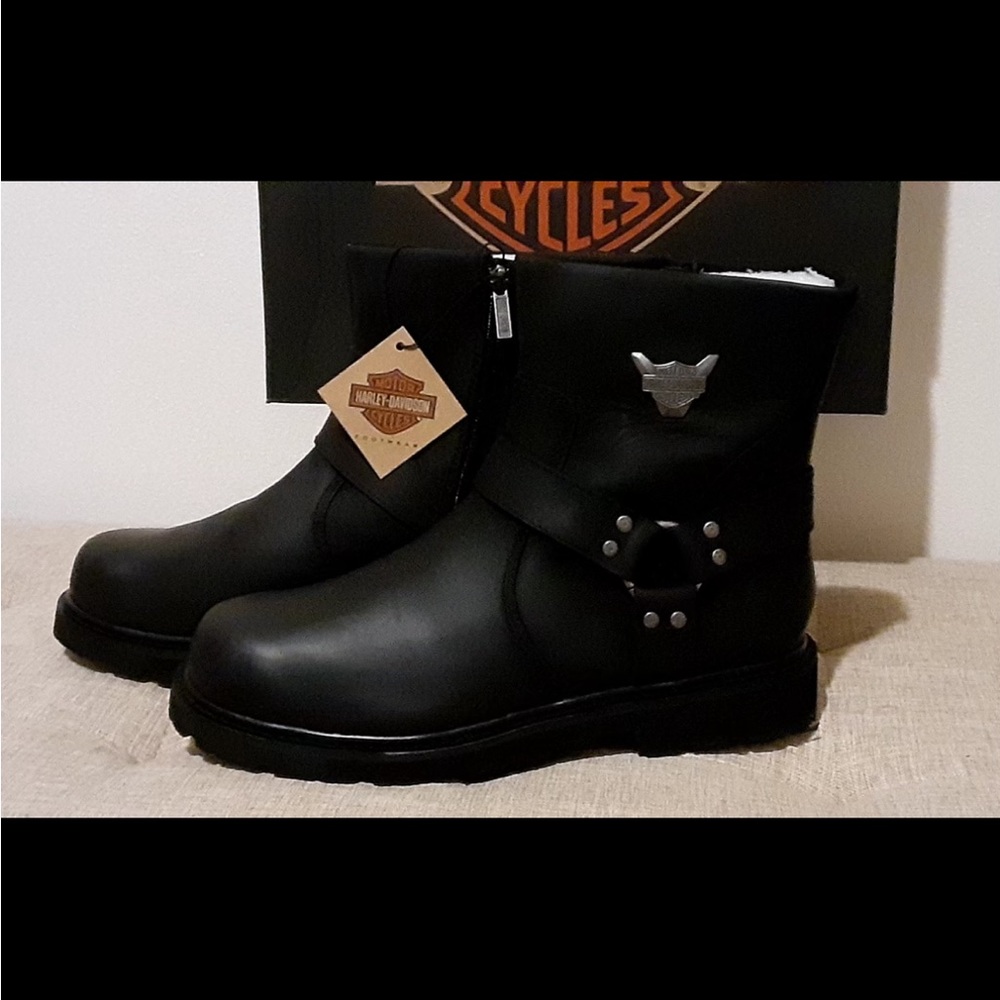 Harley Davidson boots brand new never used !